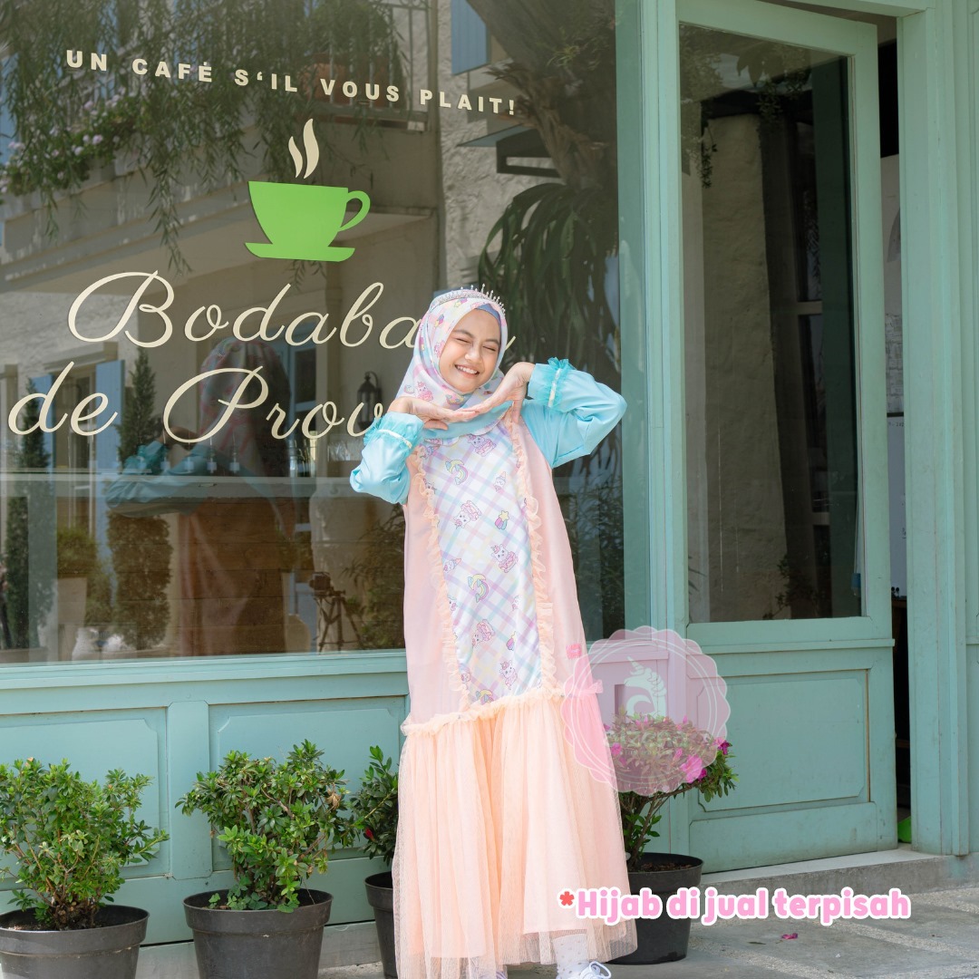 Baju Muslim Anak Perempuan Regina By Alzena KIds Moslem