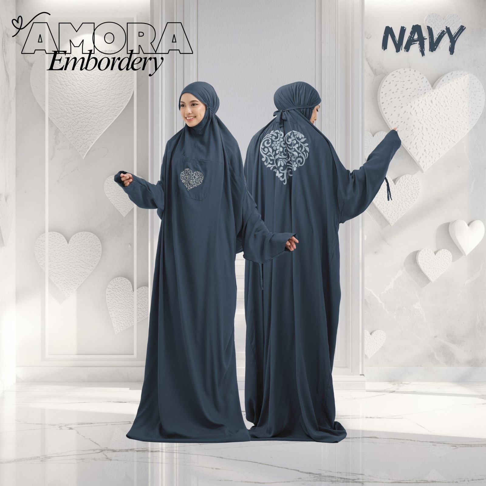 Terusan Bordir Amora Embordery