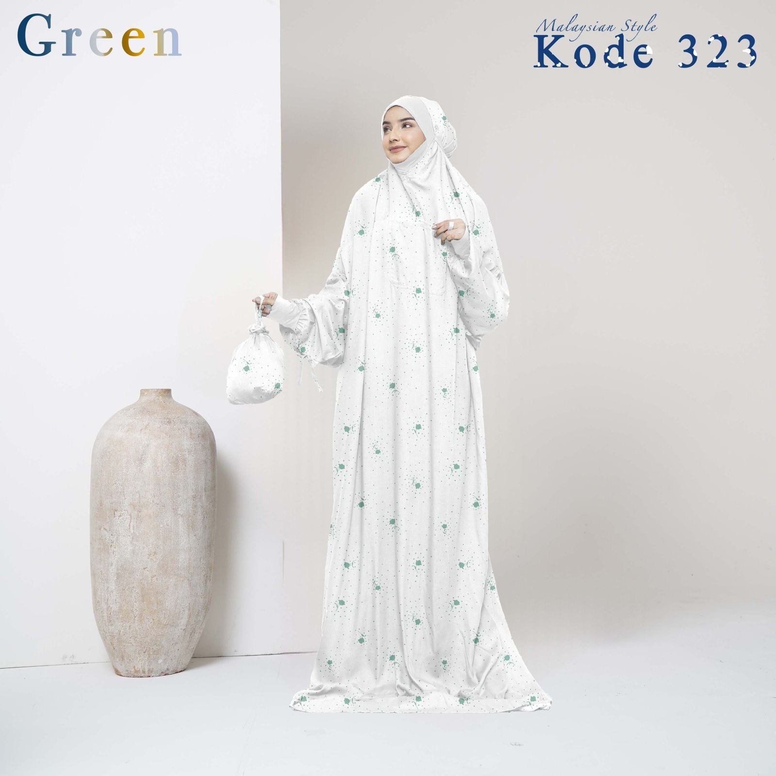 Terusan Manset Kerudung #323