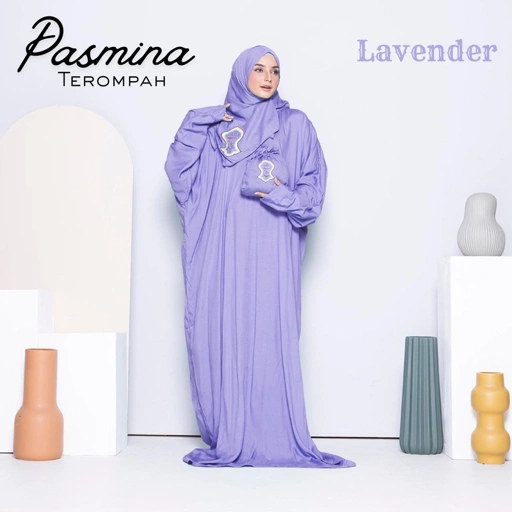 Image of Mukena Pasmina Terompah