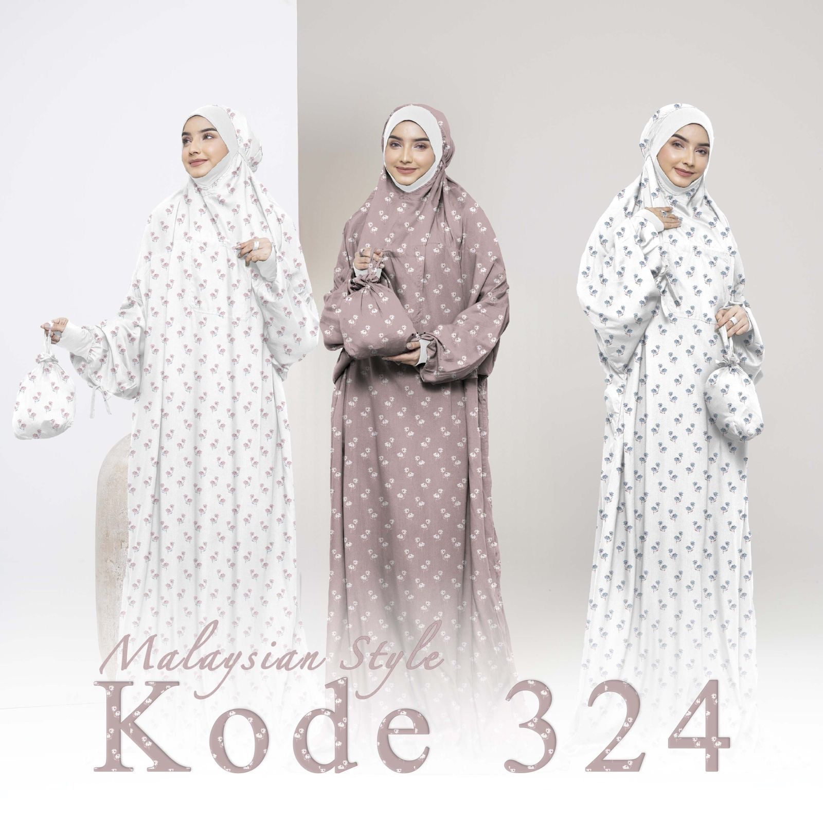 Terusan Manset Kerudung #324