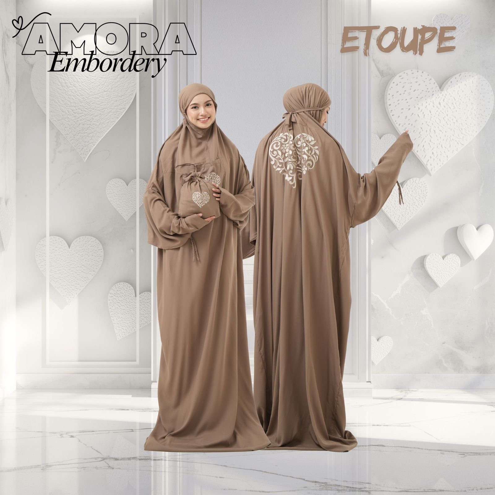 Terusan Bordir Amora Embordery