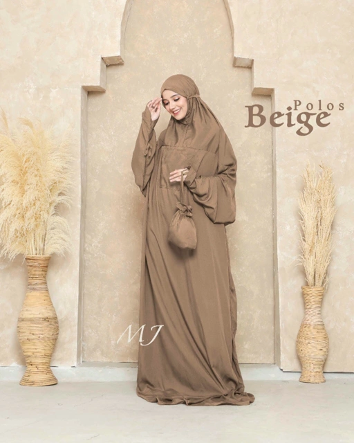 Image of Mukena Terusan Polos