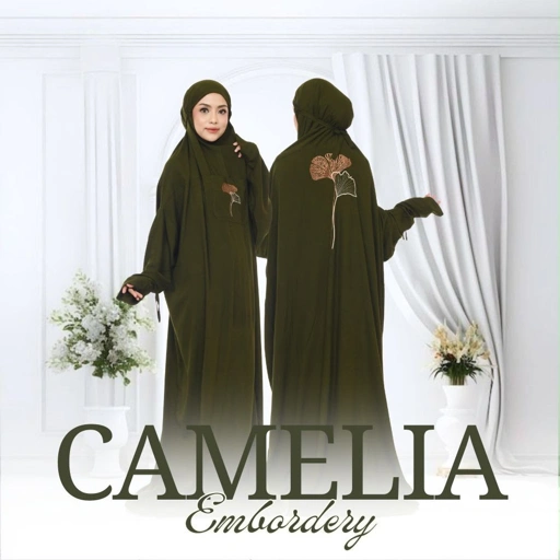Terusan Bordir Camelia Embordery