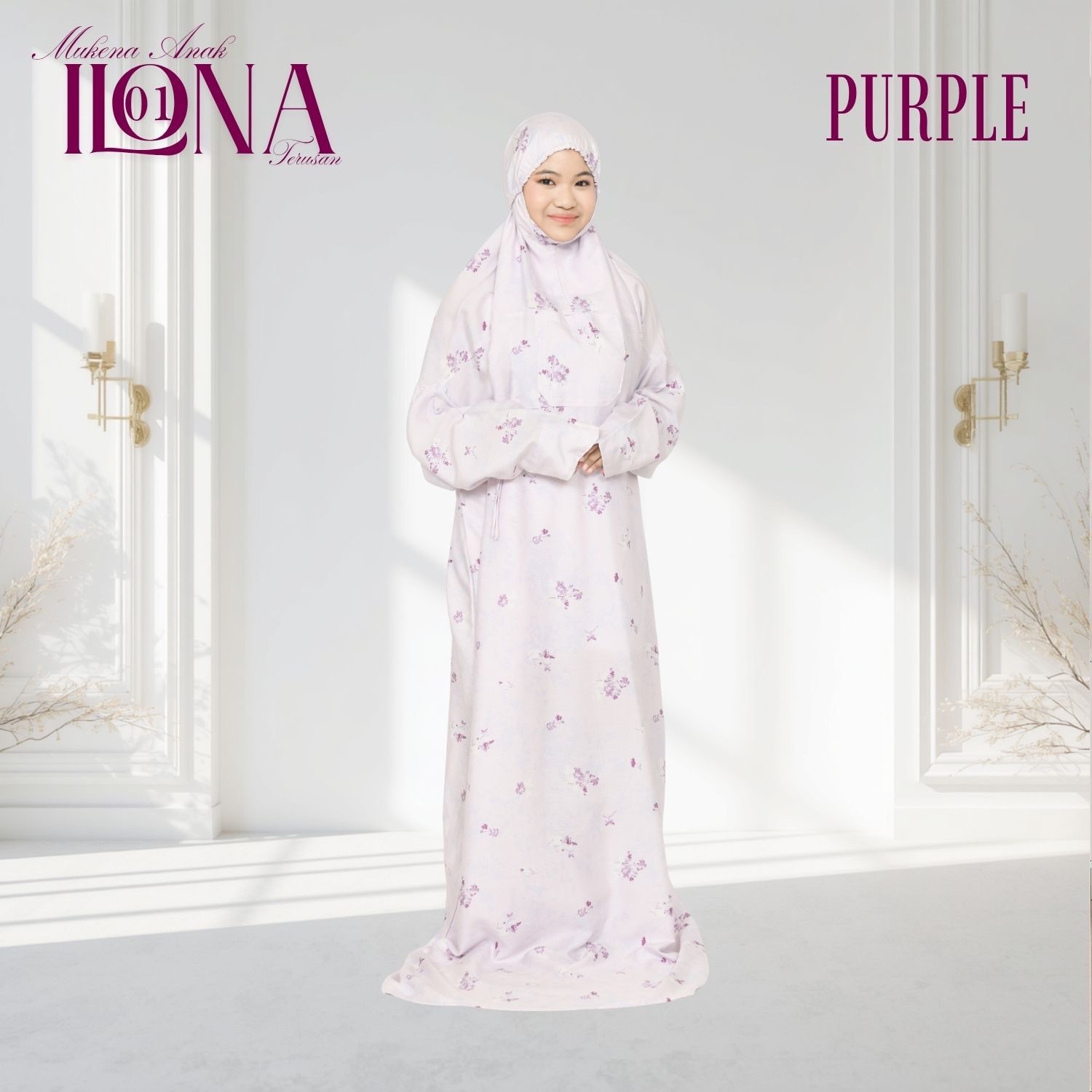Terusan Anak Motif Ilona 01