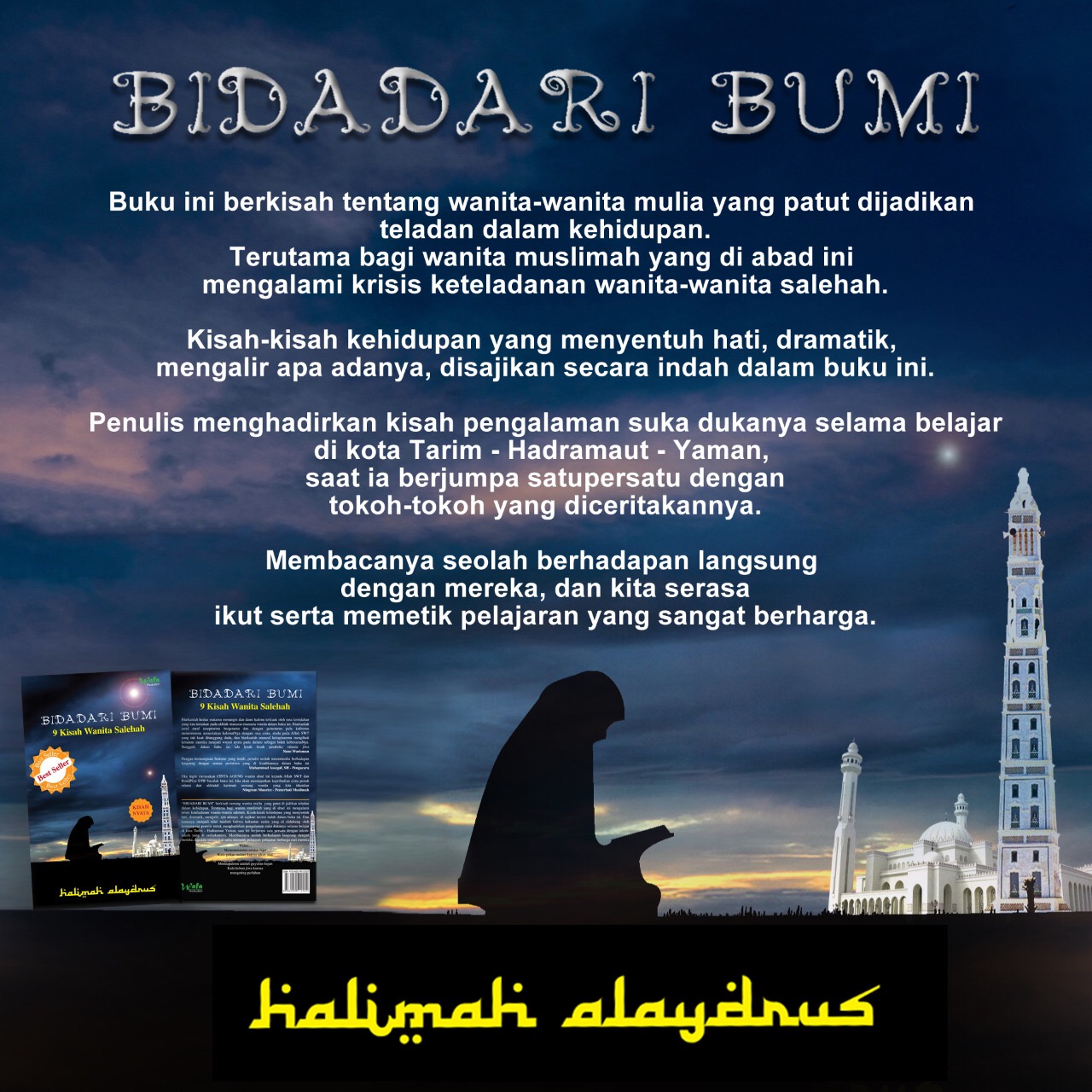 Buku Bidadari Bumi by Ustadzah Halimah Alaydrus