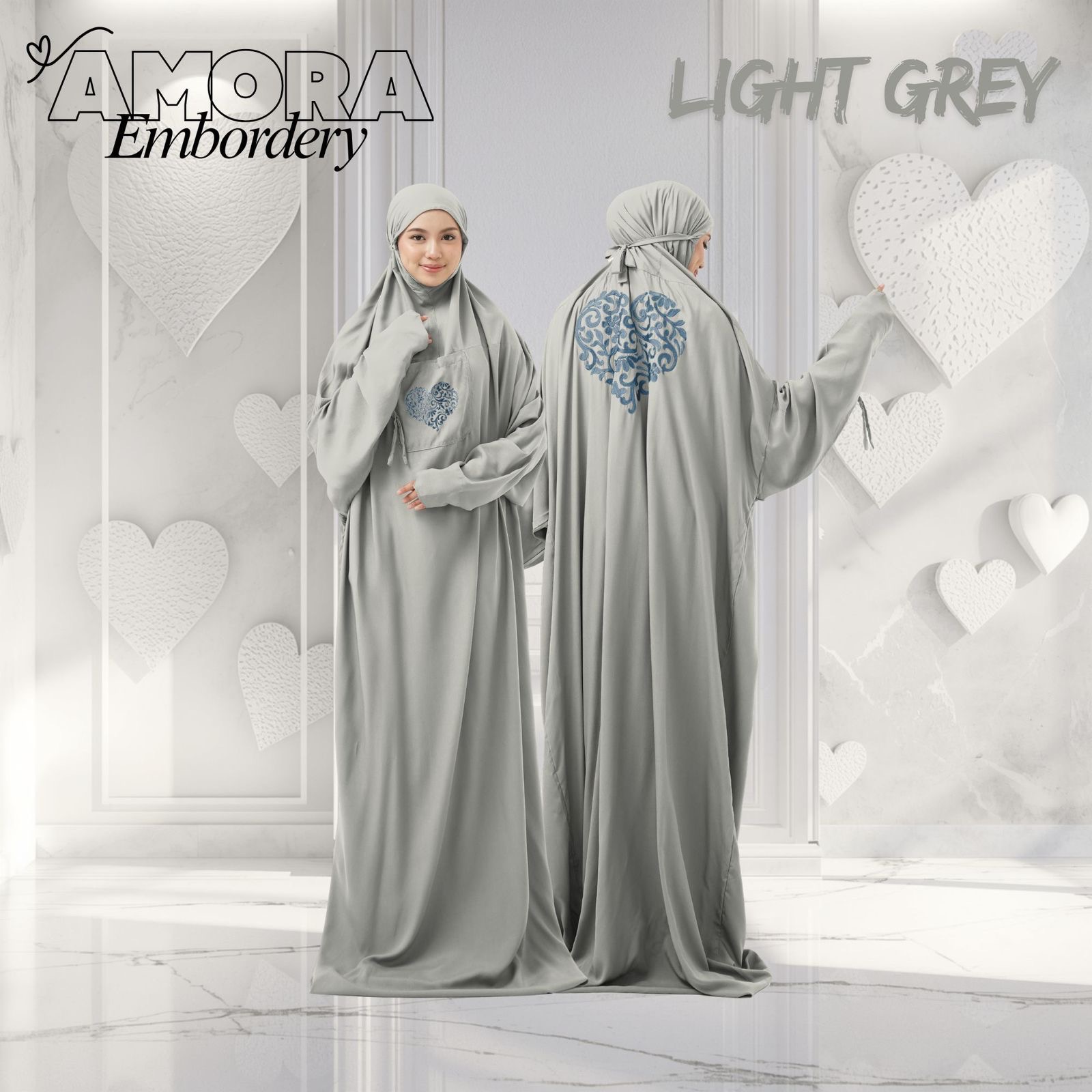 Terusan Bordir Amora Embordery
