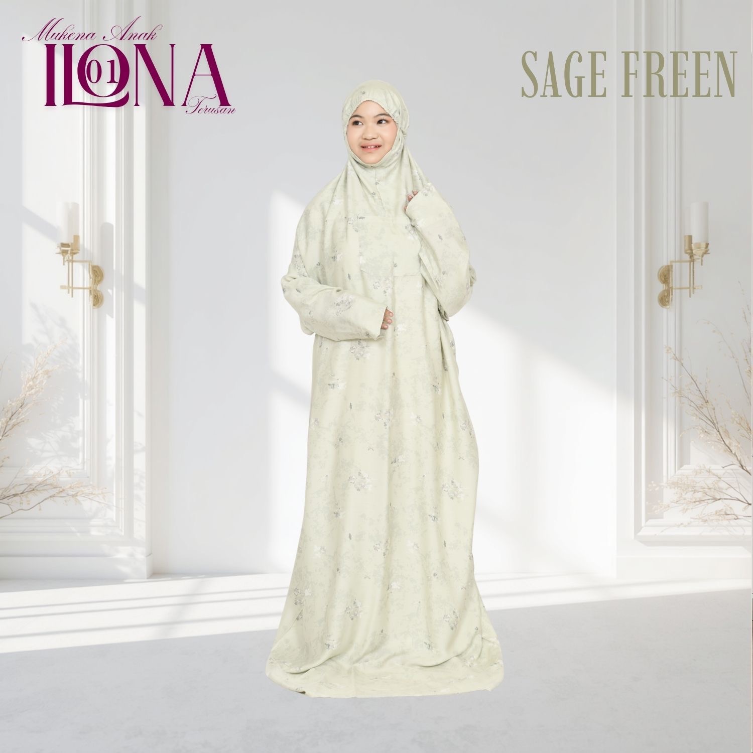 Terusan Anak Motif Ilona 01