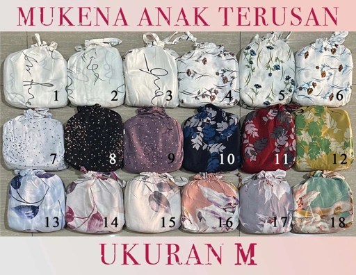 Terusan Anak M Motif Campur