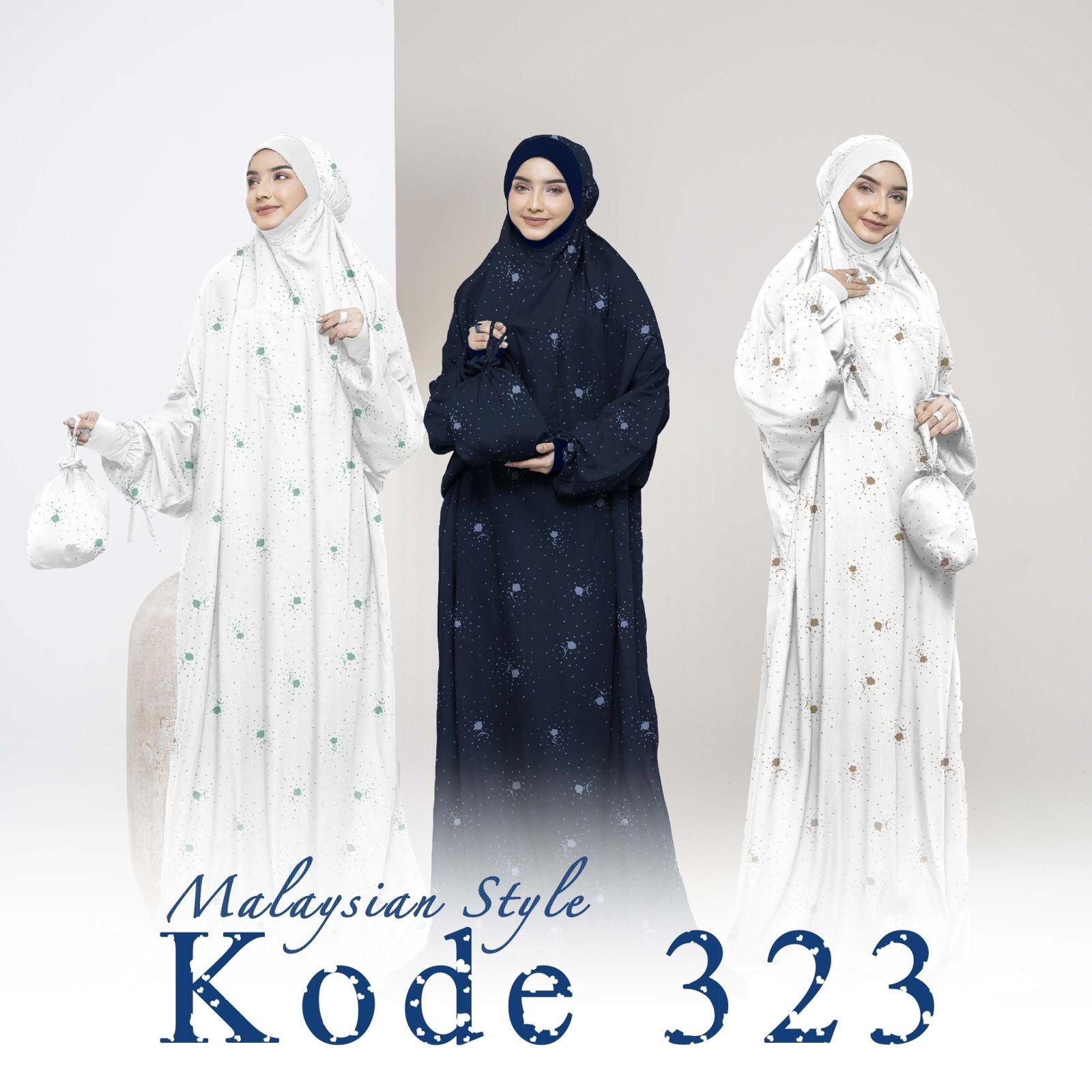 Terusan Manset Kerudung #323