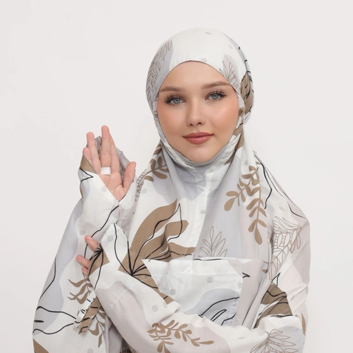 Image of Mukena Terusan Motif #336