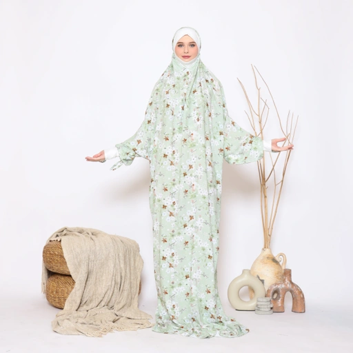 Image of Mukena Manset Kerudung #334