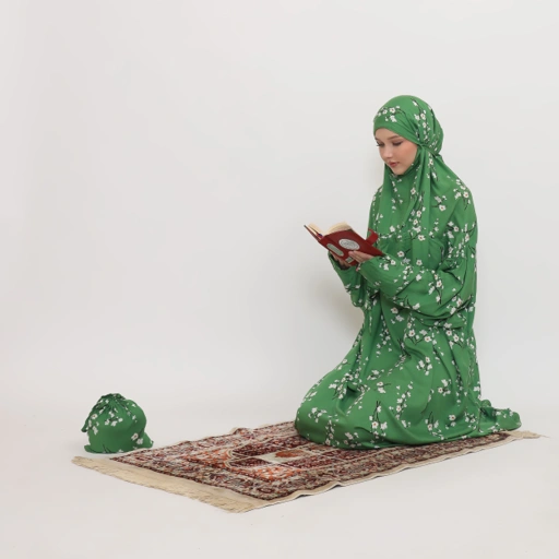 Image of Mukena Terusan Motif #290