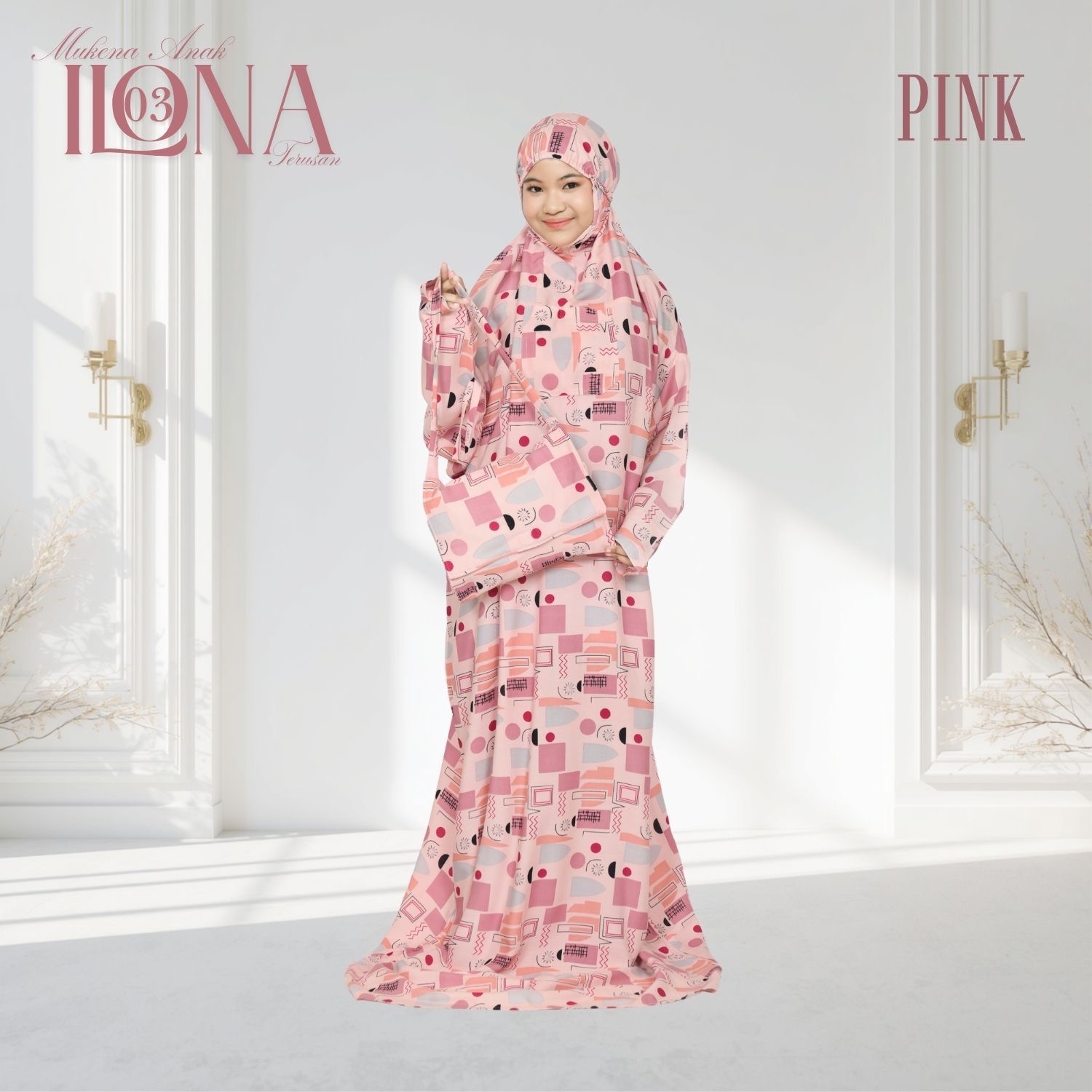 Terusan Anak Motif Ilona 03