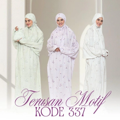 Image of Mukena Atas Bawah Hadromaut Campur