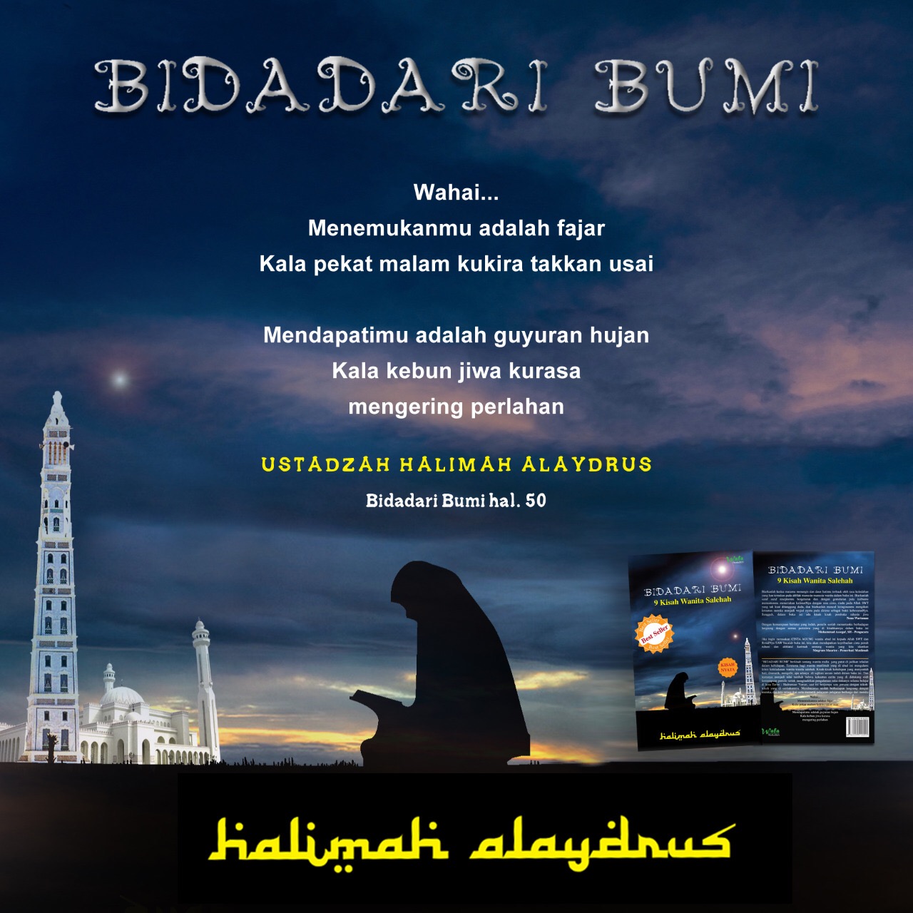 Buku Bidadari Bumi by Ustadzah Halimah Alaydrus
