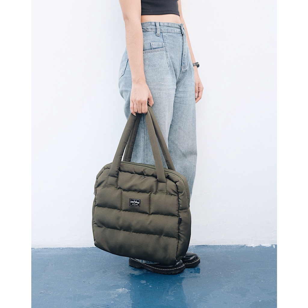 Imokey BOWIE Puff Totebag