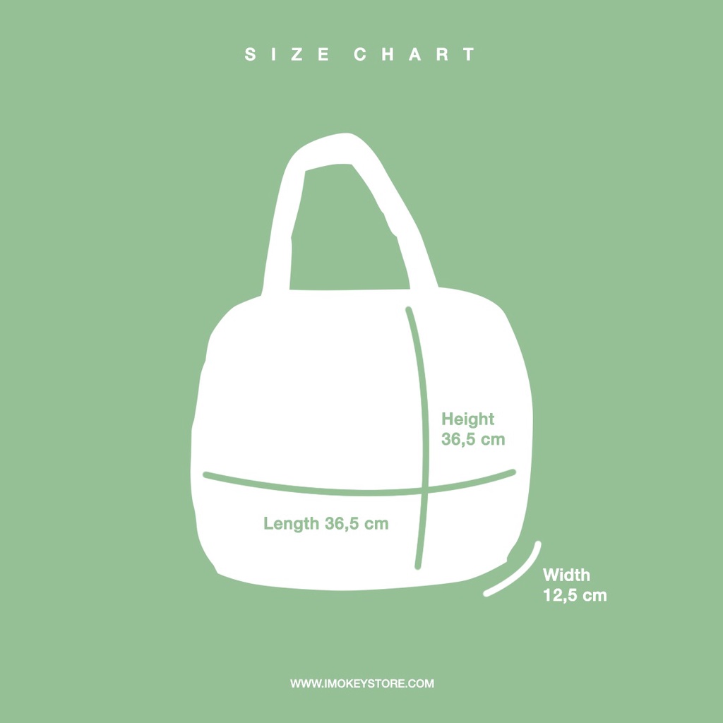 Imokey BOWIE Puff Totebag