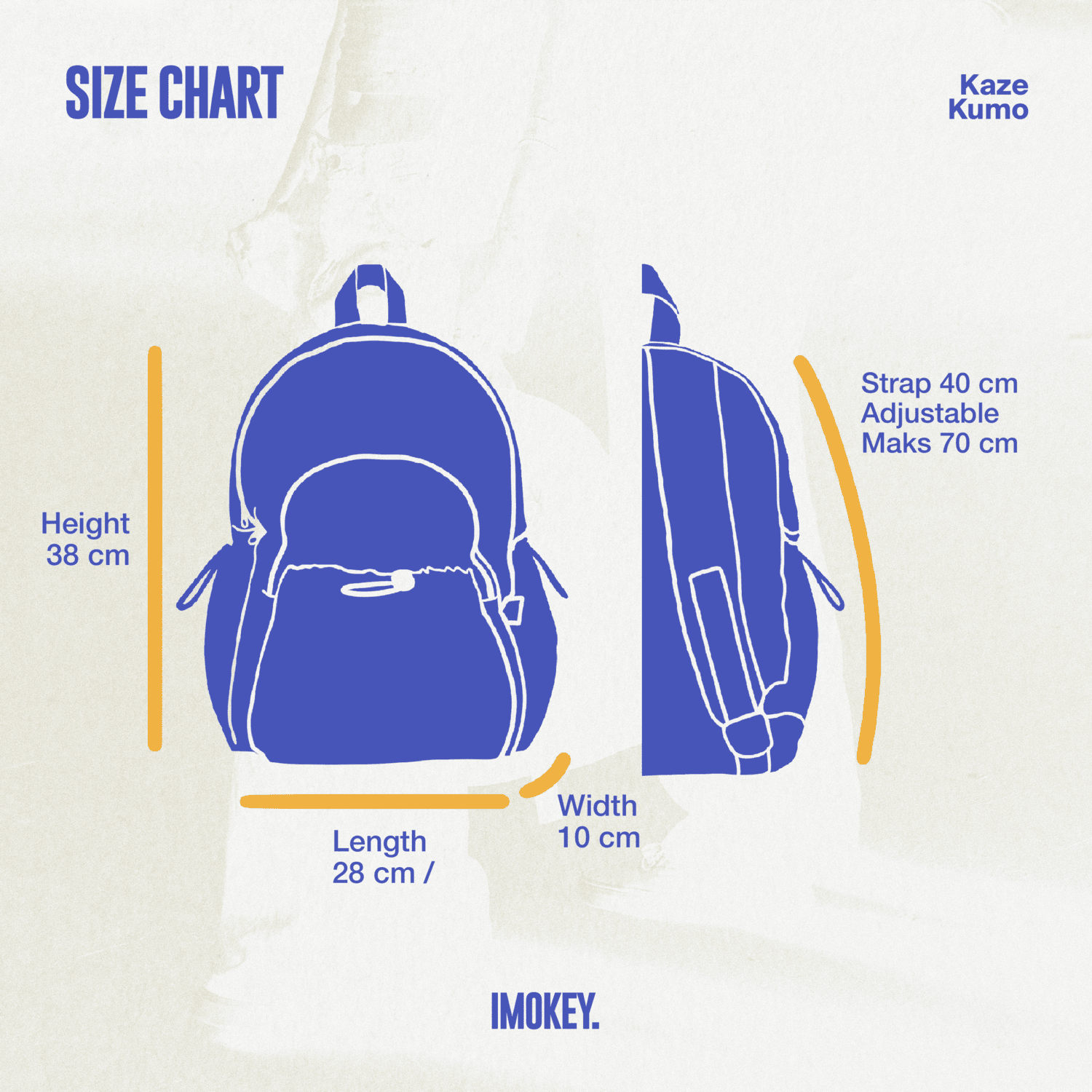 IMOKEY Official Website for IMOKEY IMOKEY Kumo Backpack Tas