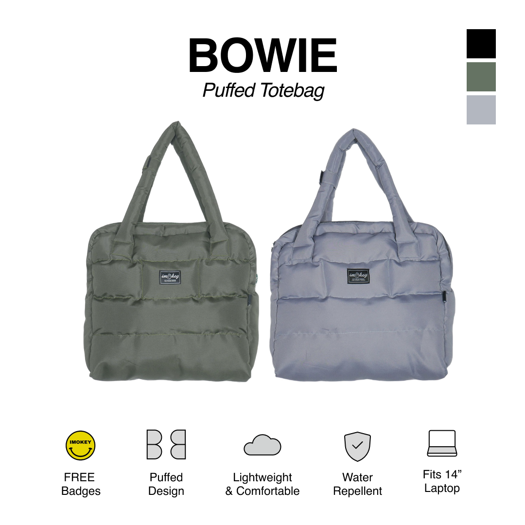 Imokey BOWIE Puff Totebag