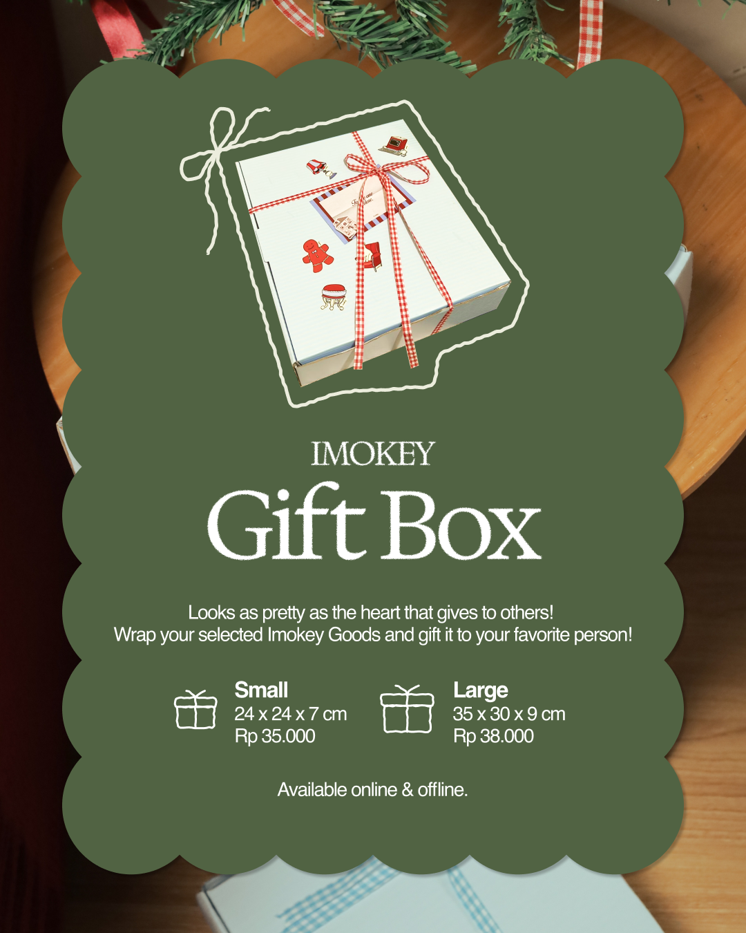 IMOKEY Gift Package 2025 | Gift Box | Kotak Hadiah | Kotak Kado