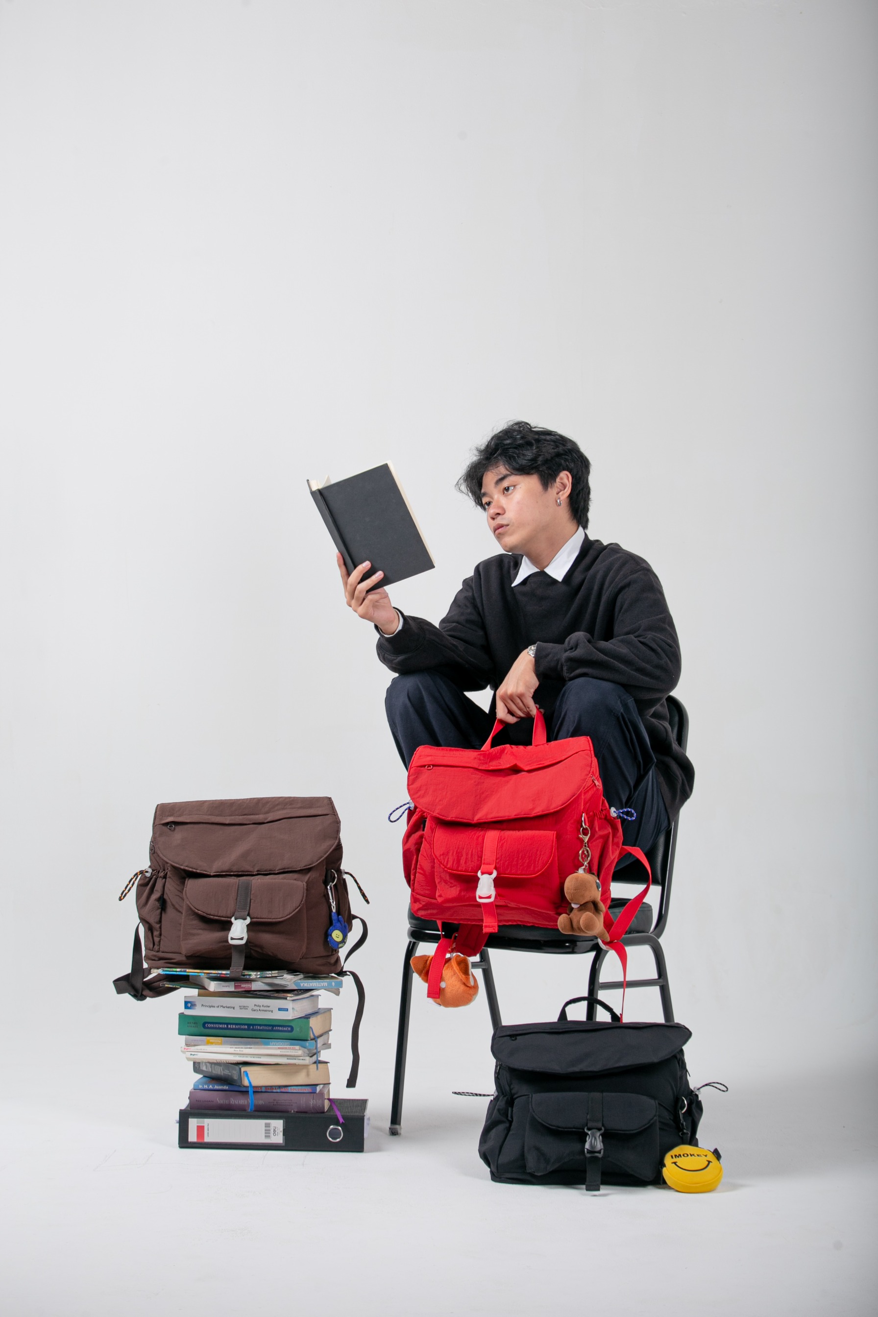 IMOKEY Taro Backpack - Tas Wanita - Tas Pria - Tas Parasut - Backpack Pria - Backpack Wanita
