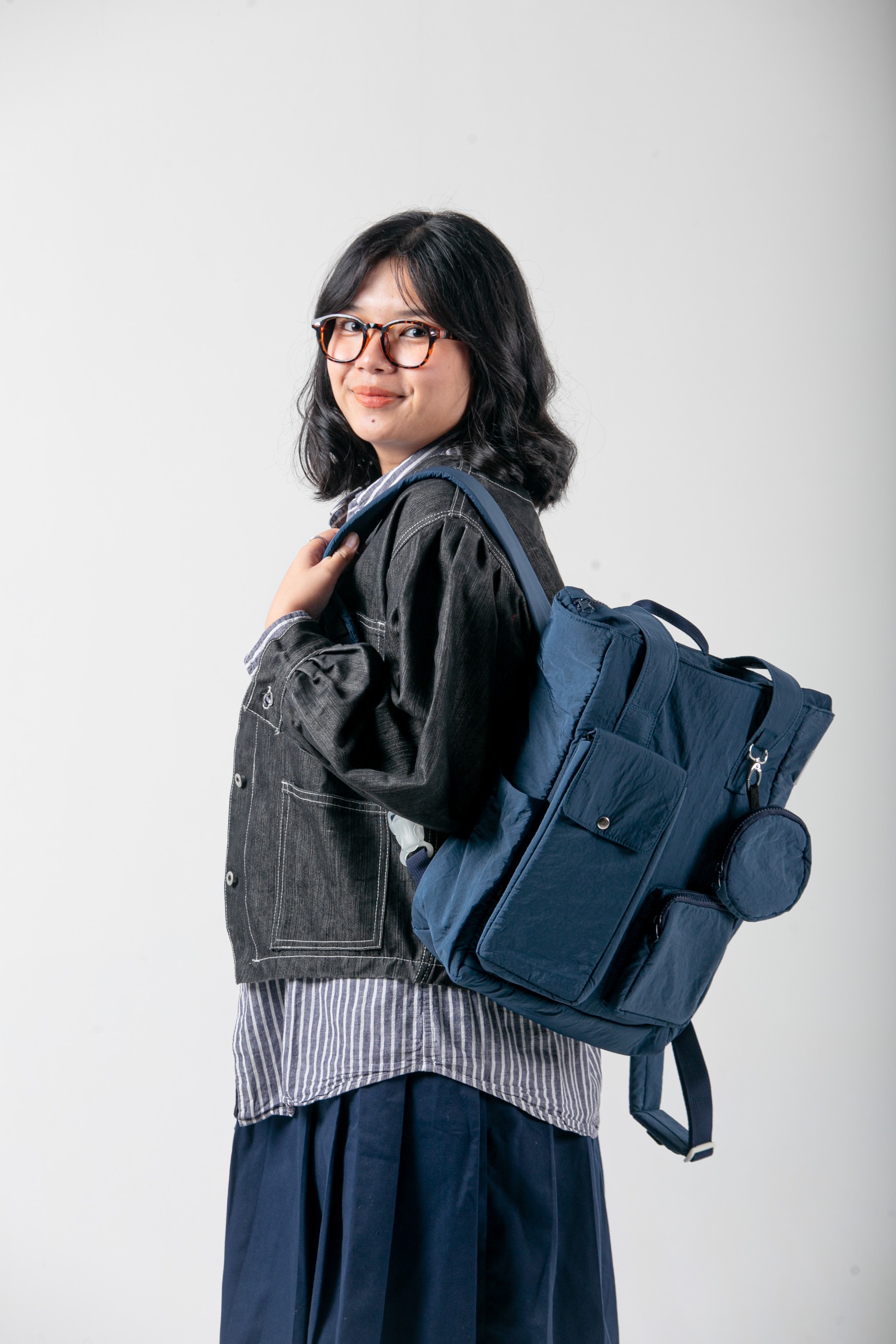 IMOKEY Taska Totepack - Laptop Totebag dan Backpack - Tas Wanita - Tas Pria - Tas Parasut - Totebag Pria - Totebag Wanita - Backpack Pria - Backpack Wanita