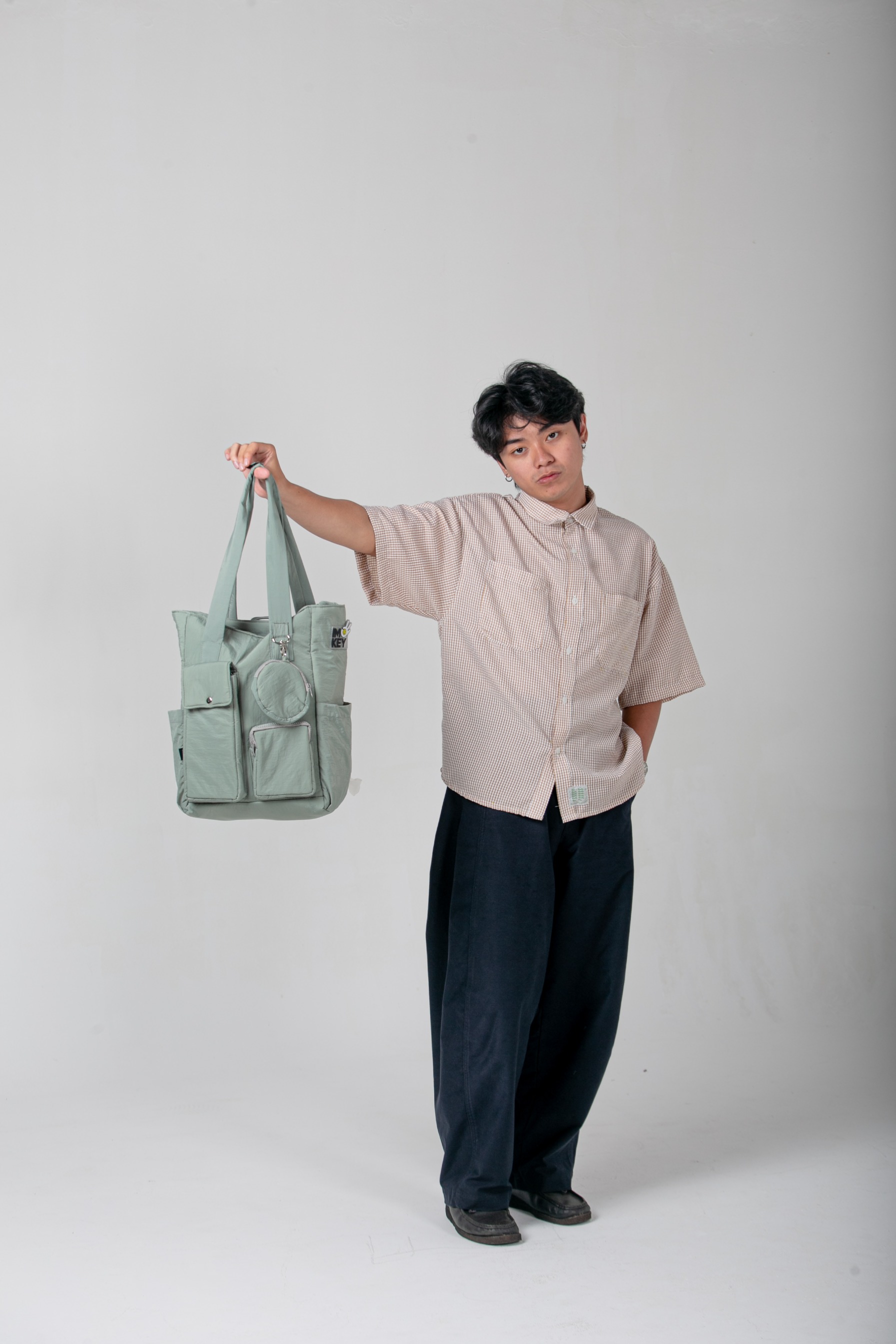 IMOKEY Taska Totepack - Laptop Totebag dan Backpack - Tas Wanita - Tas Pria - Tas Parasut - Totebag Pria - Totebag Wanita - Backpack Pria - Backpack Wanita