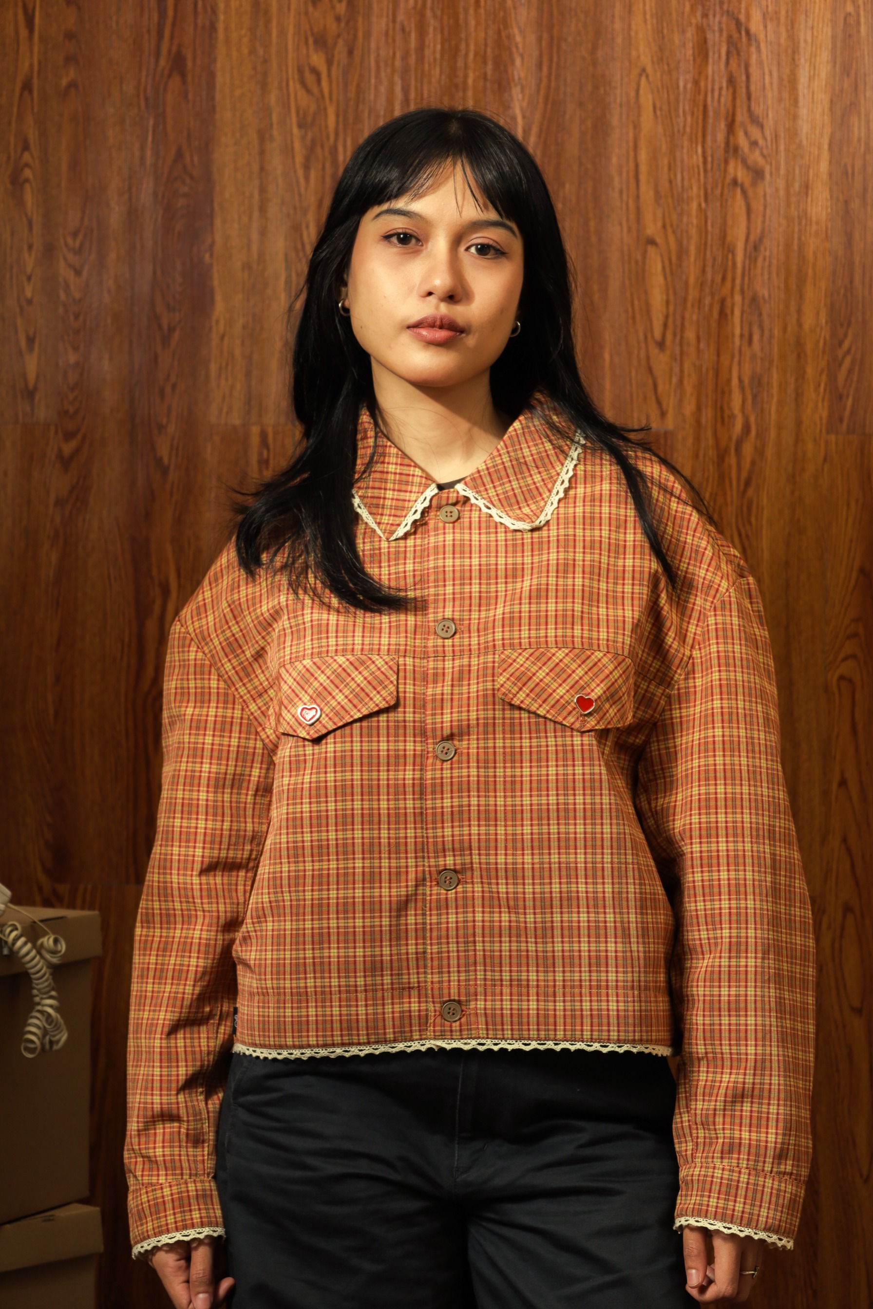 IMOKEY Momo Jacket | Jacket Wanita | Outer | Textured Jacket