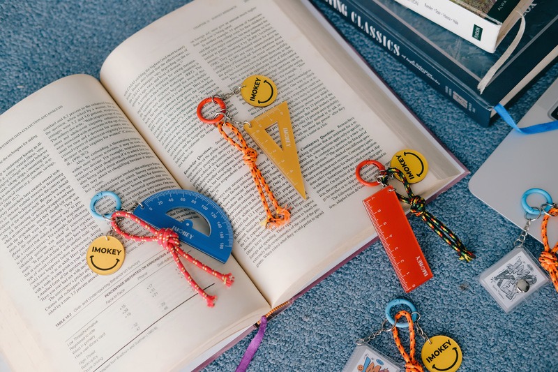IMOKEY Back to School Trinkets | Aksesoris | Acrylic Charm | Keychain Acrylic | Gantungan Kunci