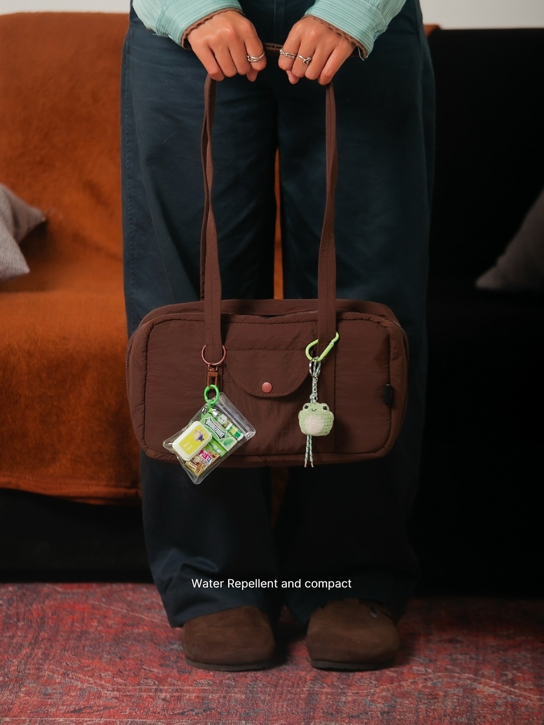 IMOKEY Haru Bowler Bag | Taslan Bowler Bag | Tas Wanita | Tas Lucu