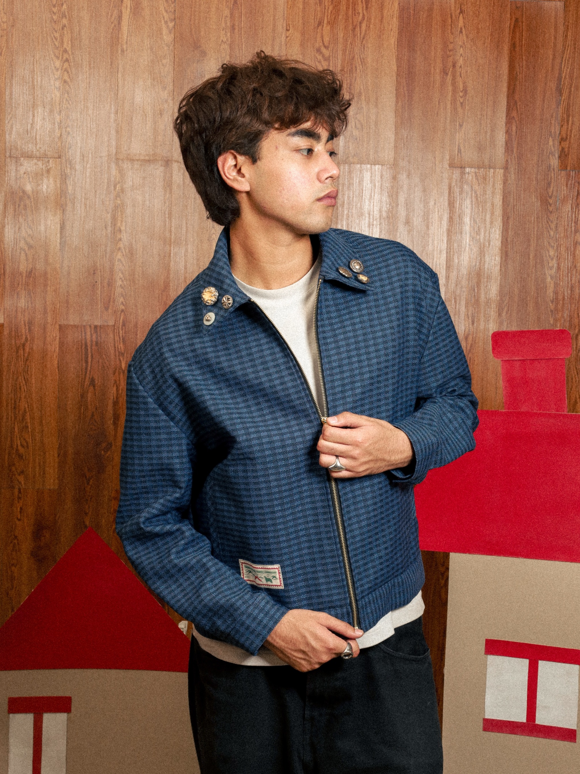 IMOKEY Morie Jacket | Vintage Textured Jacket | Unisex