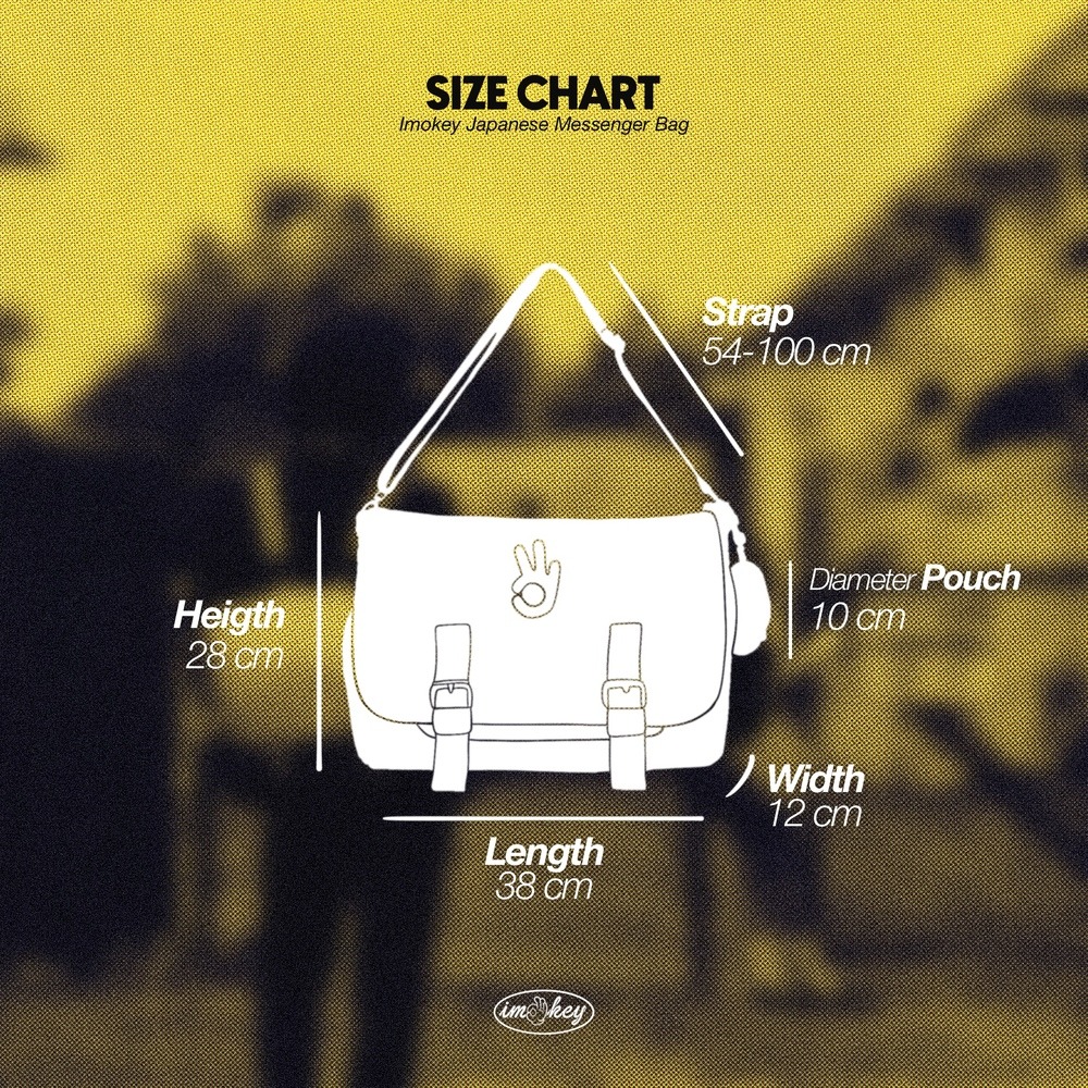 Imokey TAIGA Messenger Bag - Slingbag - Backpack