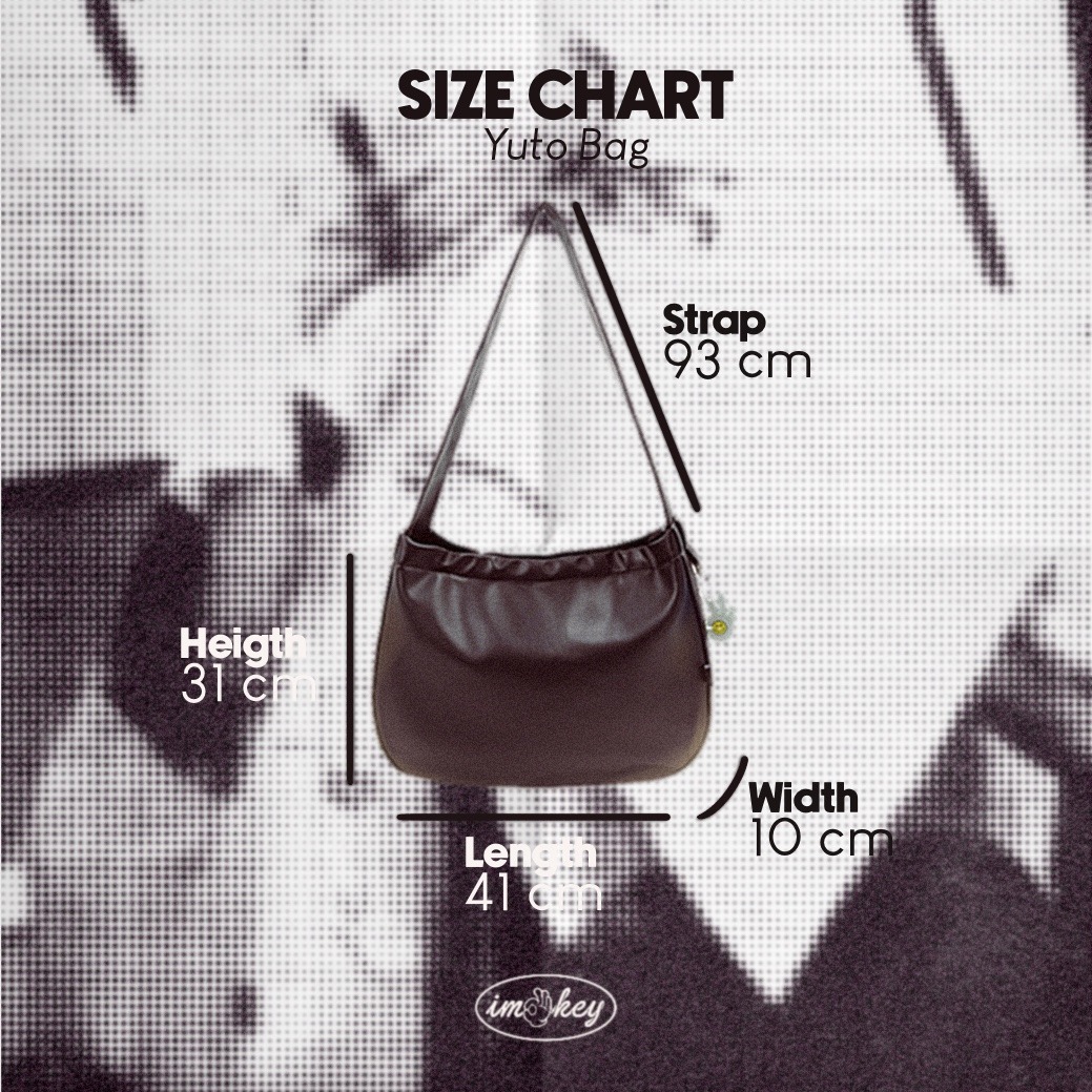 IMOKEY YUTO Bag - Hobo Leather Bag - Sling Bag - Totebag Pria - Totebag Wanita