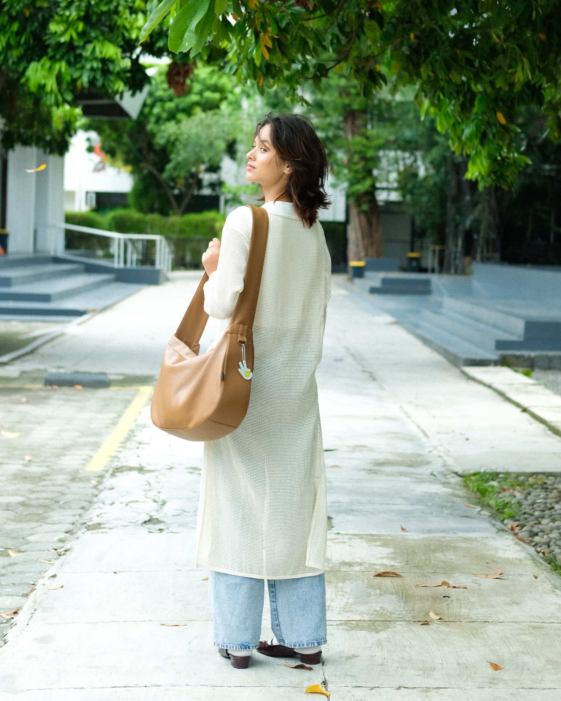 IMOKEY YUTO Bag - Hobo Leather Bag - Sling Bag - Totebag Pria - Totebag Wanita