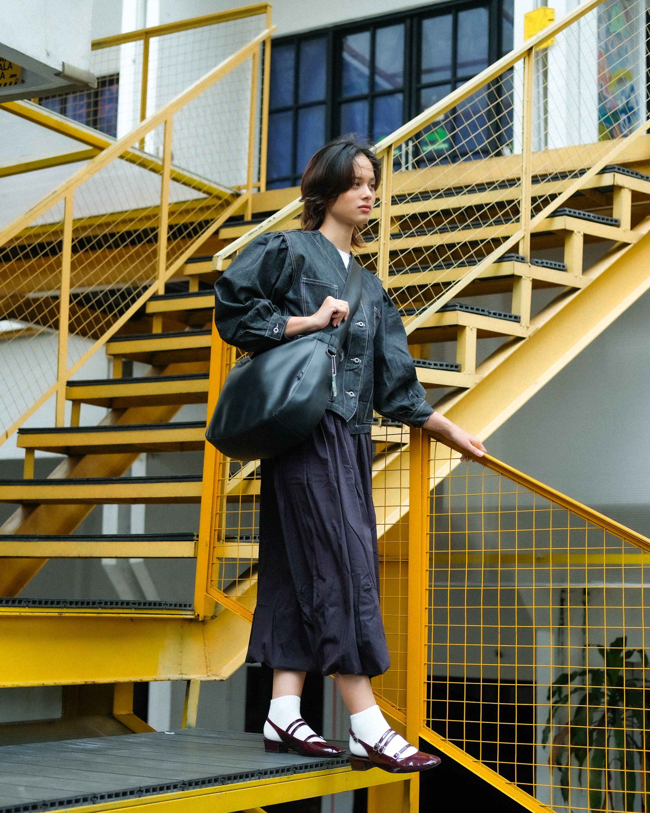 IMOKEY YUTO Bag - Hobo Leather Bag - Sling Bag - Totebag Pria - Totebag Wanita