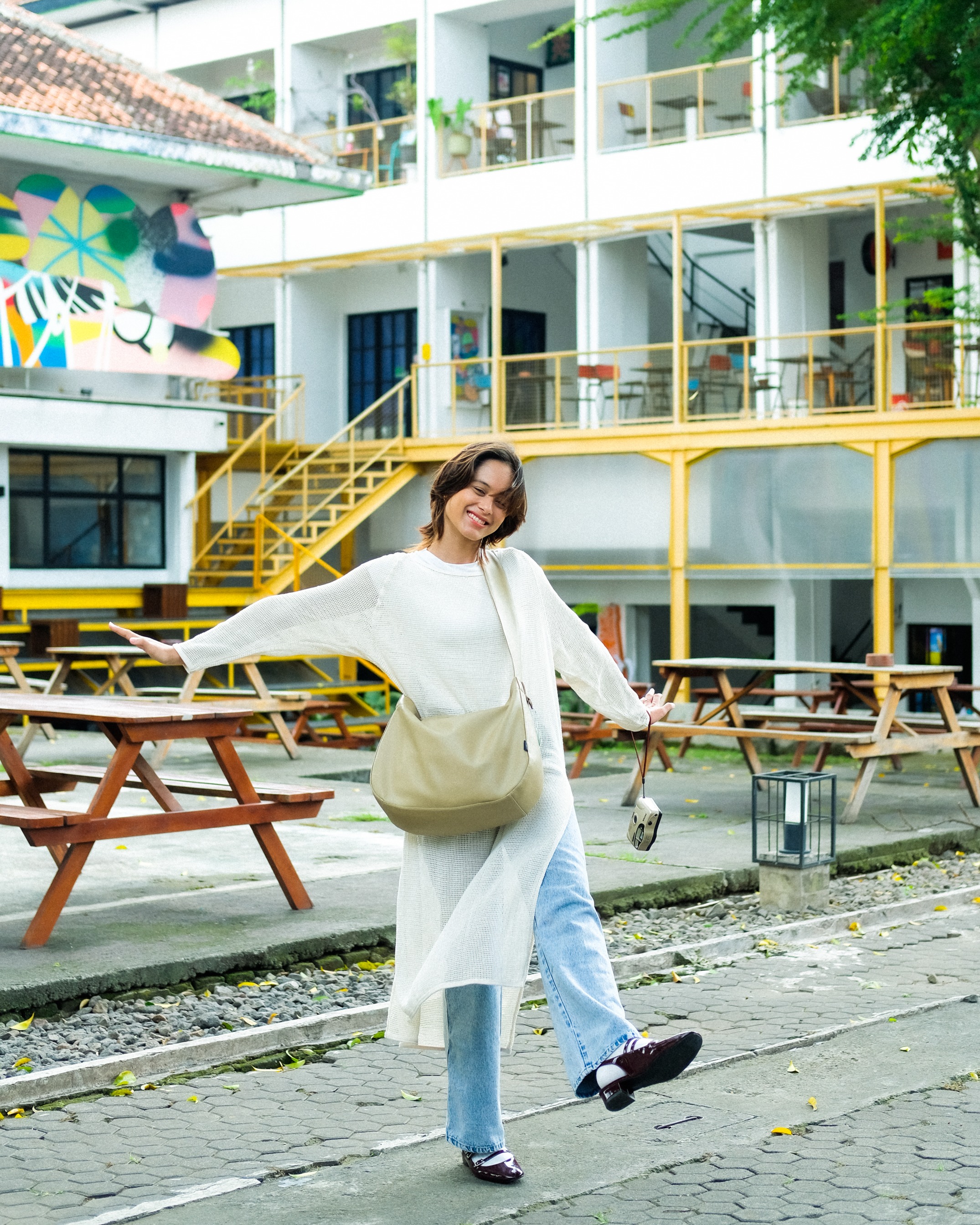 IMOKEY YUTO Bag - Hobo Leather Bag - Sling Bag - Totebag Pria - Totebag Wanita