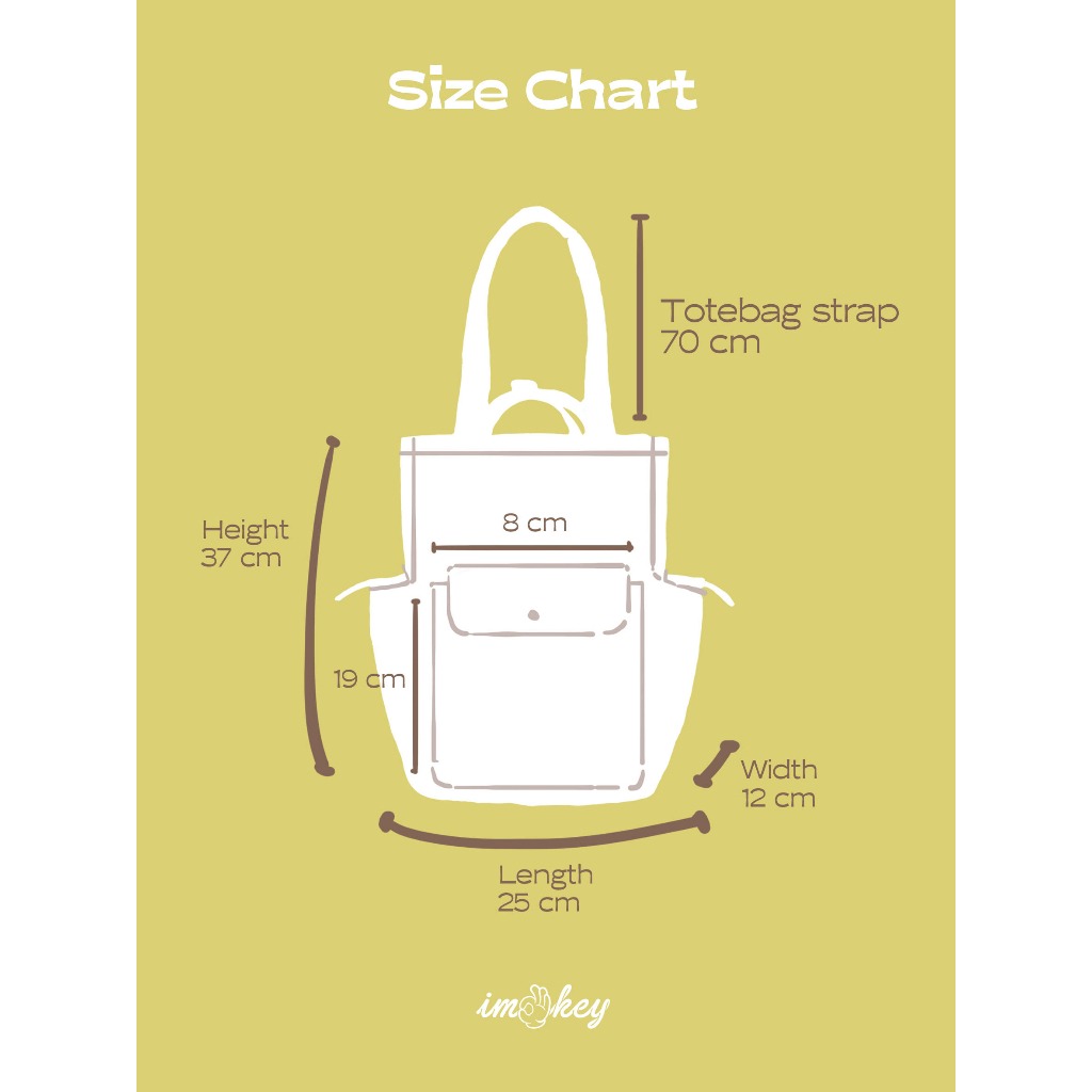 Imokey Poxie Totepack - Laptop Totebag dan Backpack