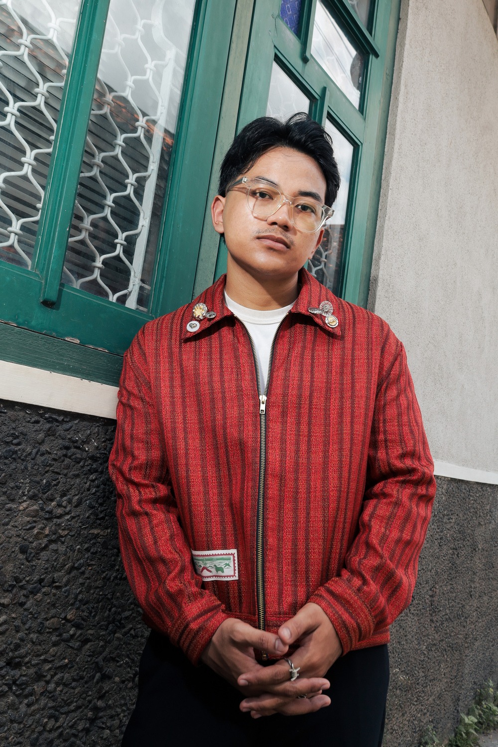 IMOKEY Morie Jacket - Textured Work Jacket with Vintage Touch