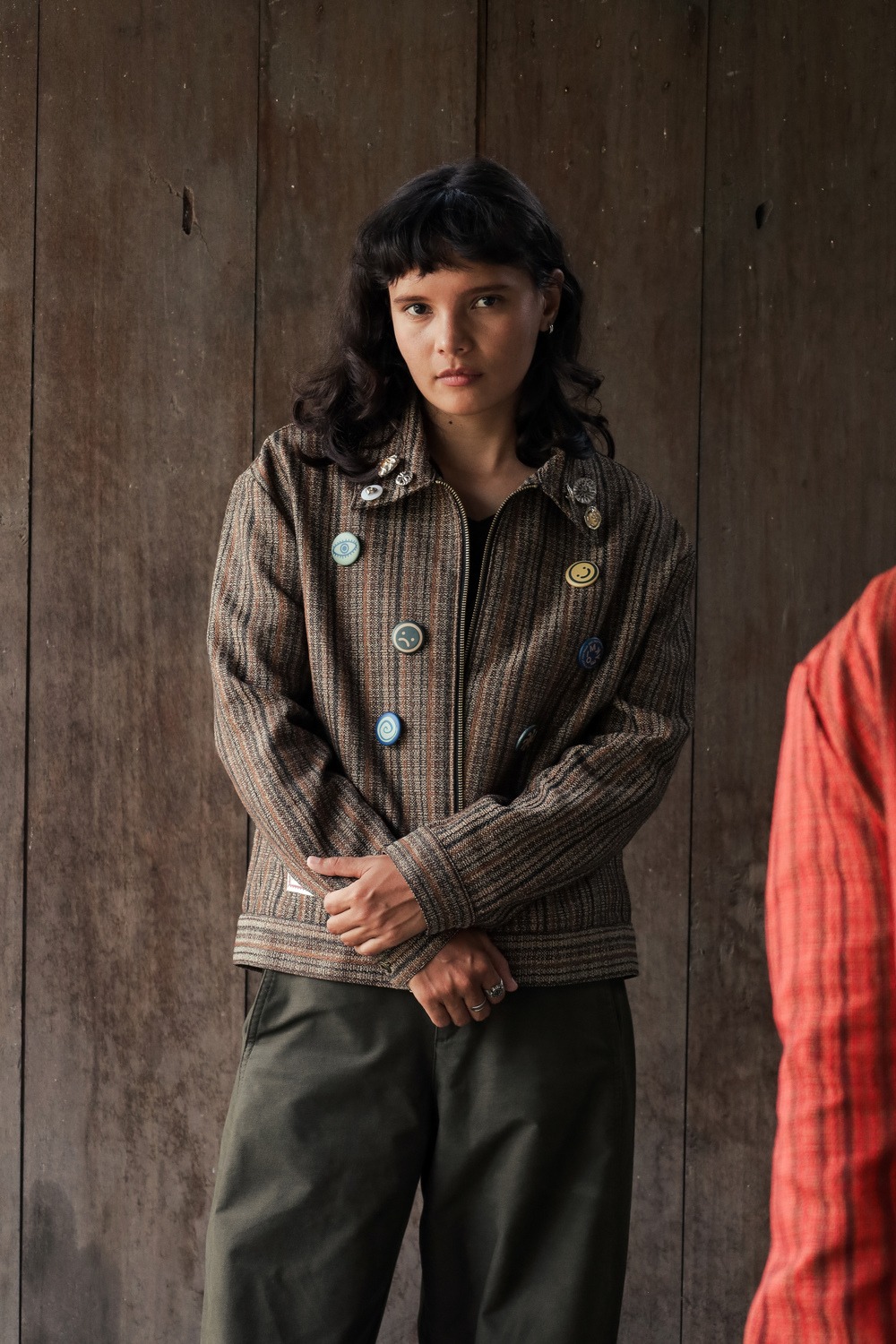 IMOKEY Morie Jacket - Textured Work Jacket with Vintage Touch
