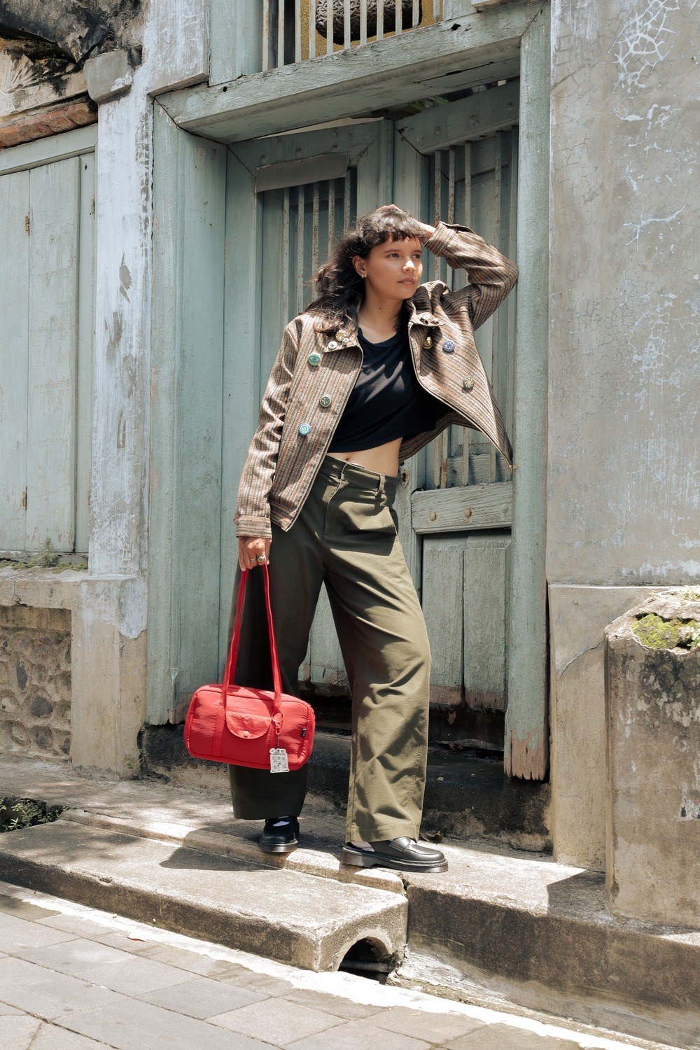 IMOKEY Morie Jacket - Textured Work Jacket with Vintage Touch