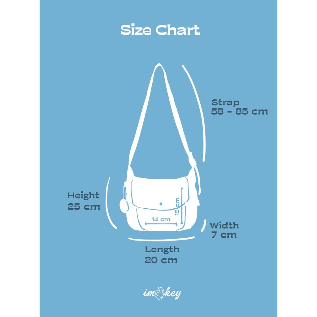Imokey Summer Messenger Bag