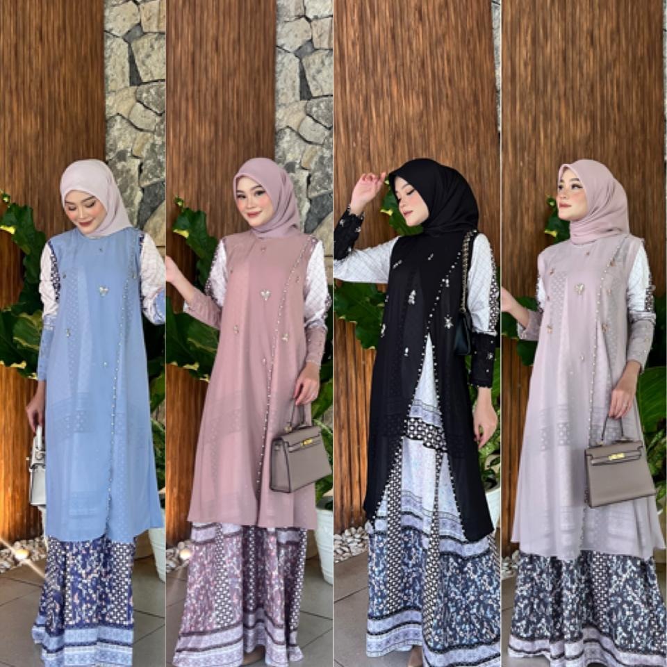 Taliya signature dress bahan babydoll ultimate BUSUI friendly