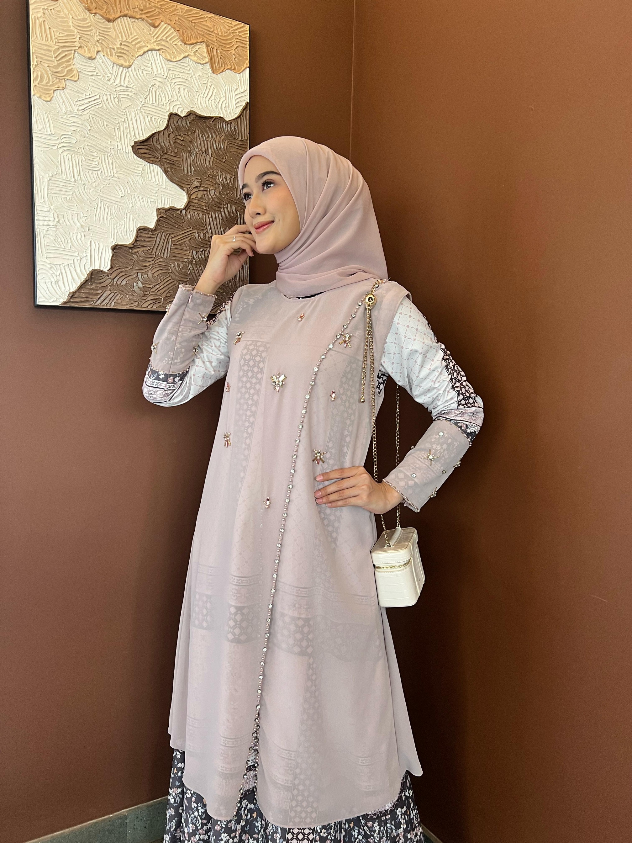 Taliya signature dress bahan babydoll ultimate BUSUI friendly