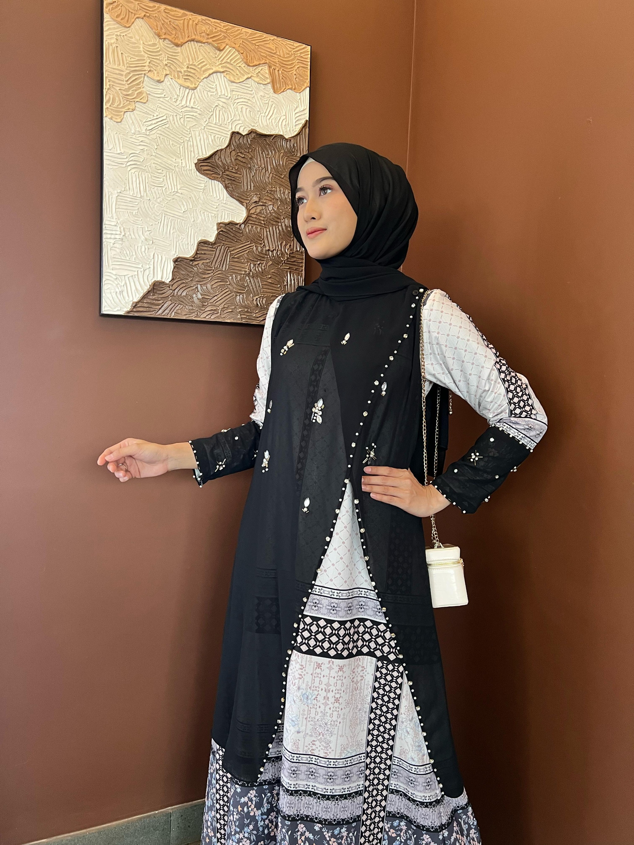 Taliya signature dress bahan babydoll ultimate BUSUI friendly