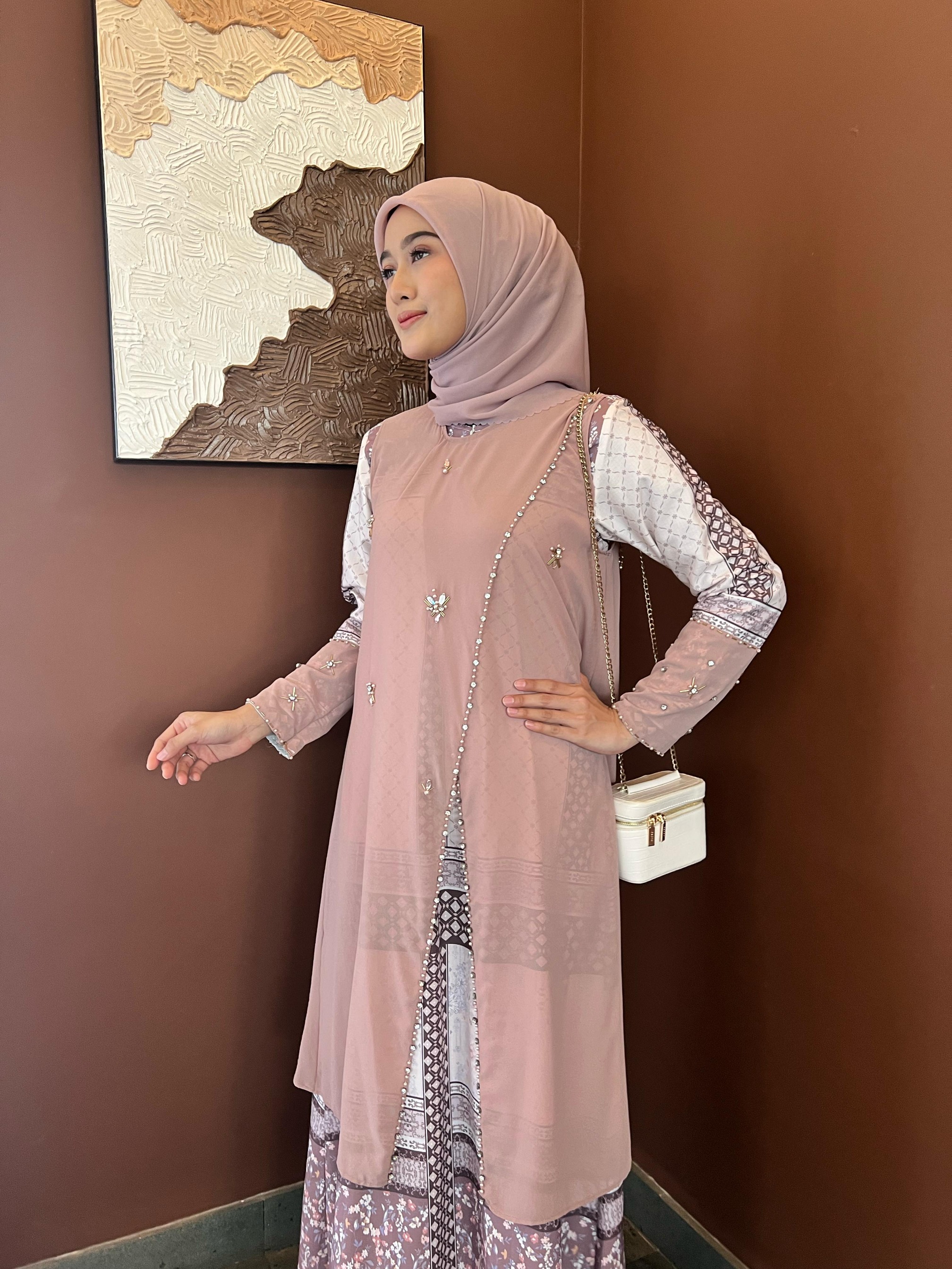 Taliya signature dress bahan babydoll ultimate BUSUI friendly