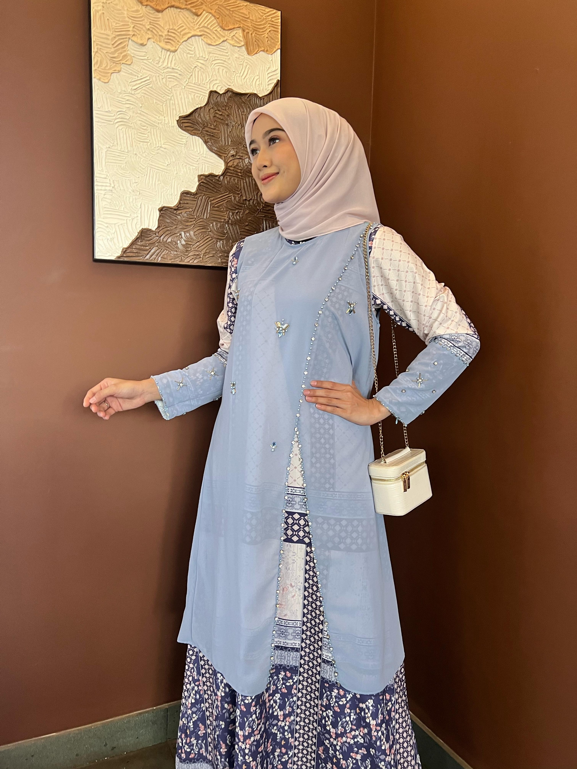 Taliya signature dress bahan babydoll ultimate BUSUI friendly