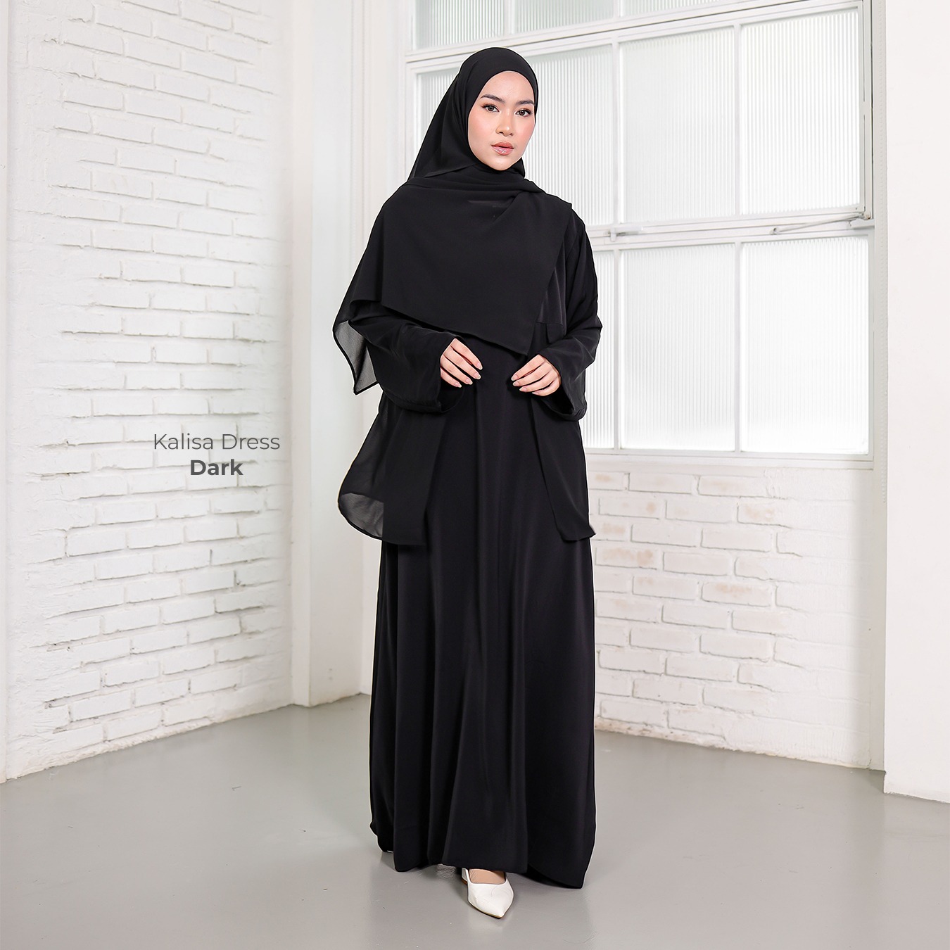 Zayra hijab | Kalisa - Gamis Wanita Dress Feminine Style Casual Smart Look Preppy UV Protection Premium