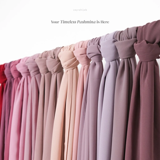 Image of ZAYRA HIJAB | Pashmina Syari 200x70 Premium Ceruti Babydoll