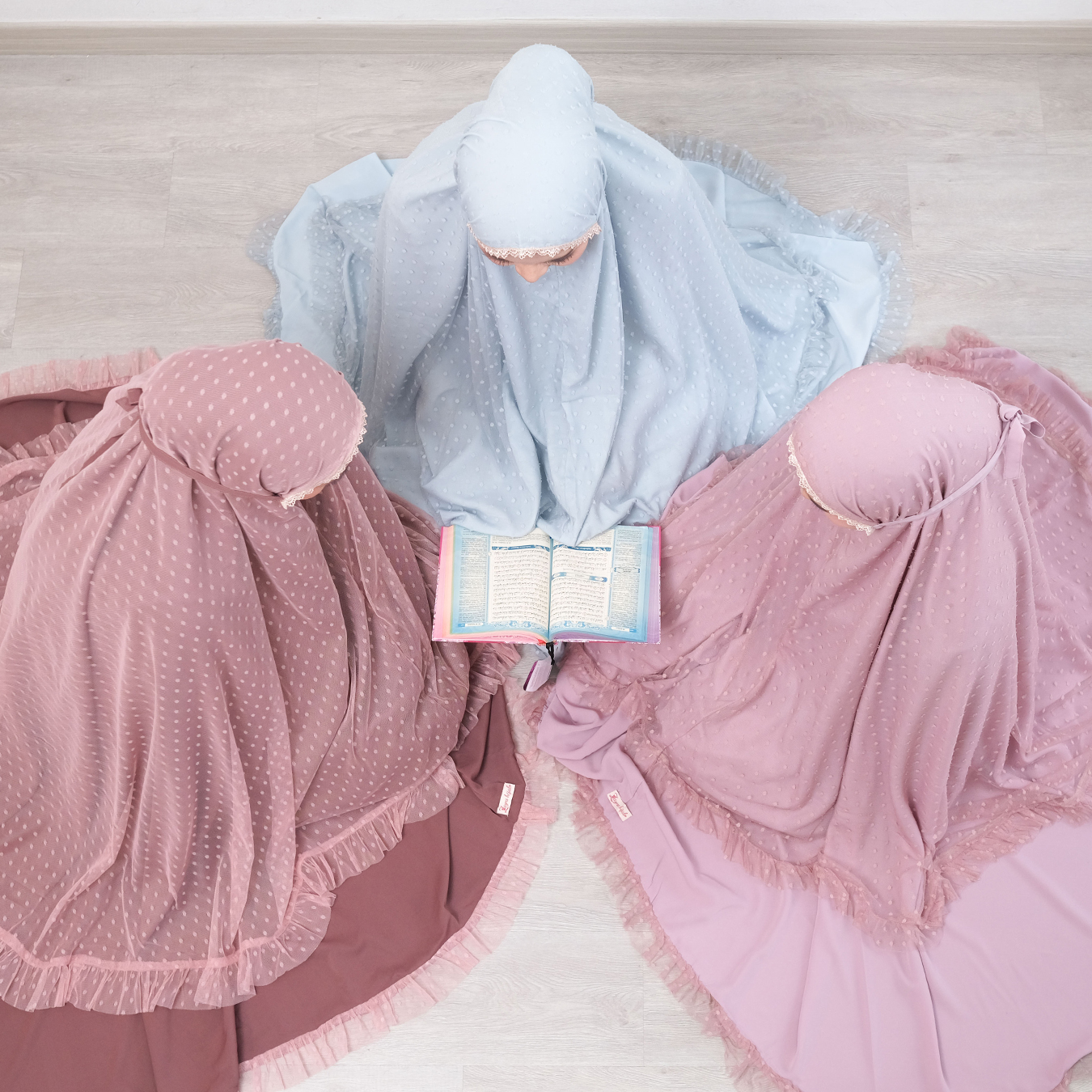 Zayra Hijab | Marzia - Mukena Tulle Dot Dewasa Jumbo Prayer Set Alat Solat Terbaru
